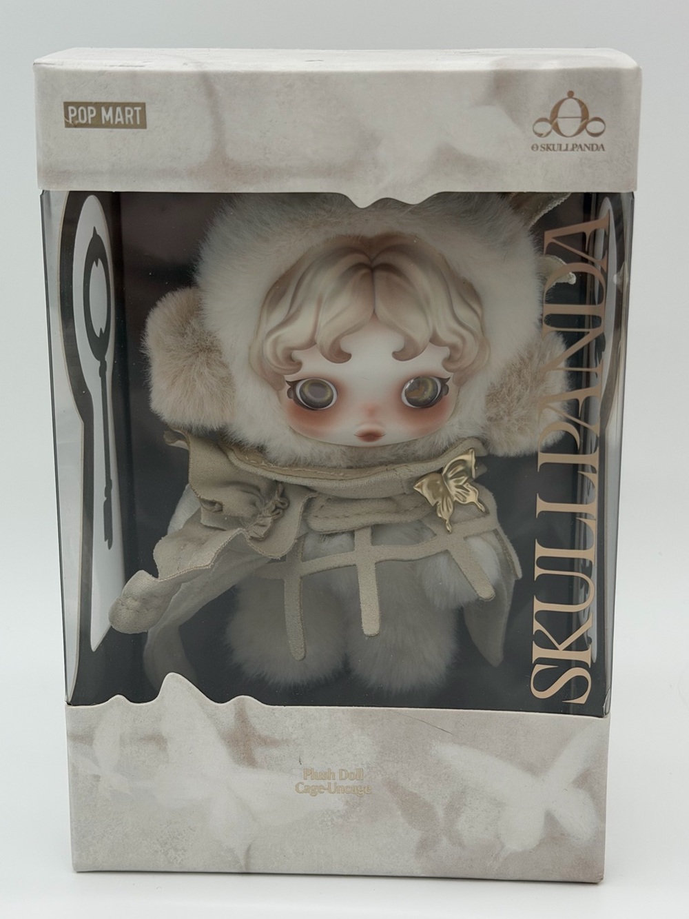 Pop Mart Skullpanda Cage-Uncage Plush Pendant (Shanghai Exclusive)
